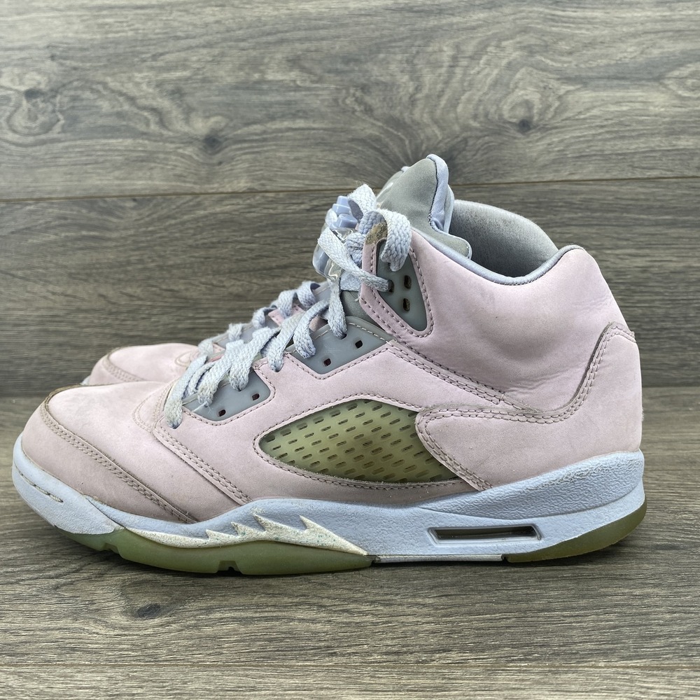 Air Jordan 5 Retro GS Regal Pink Shoes Womens Size 7Y Easter DV0563-600 Suede OG